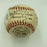 Beautiful Ty Cobb Signed Baseball One Of The Last He Ever Signed JSA COA