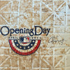 Chipper Jones 2,500th Hit Signed Game Used Base 2011 Opening Day MLB Authentic