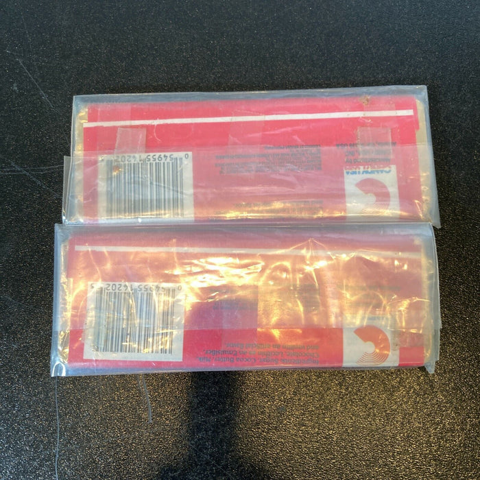 Lot Of (2) Richard Petty Signed Vintage 1980's Chocolate Bars NASCAR