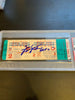 Fergie Jenkins Signed 1970 Chicago Cubs Wrigley Field NLCS Ticket PSA DNA COA