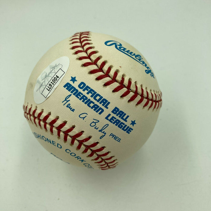 Elmore Leonard Novelist Signed Autographed Baseball JSA COA