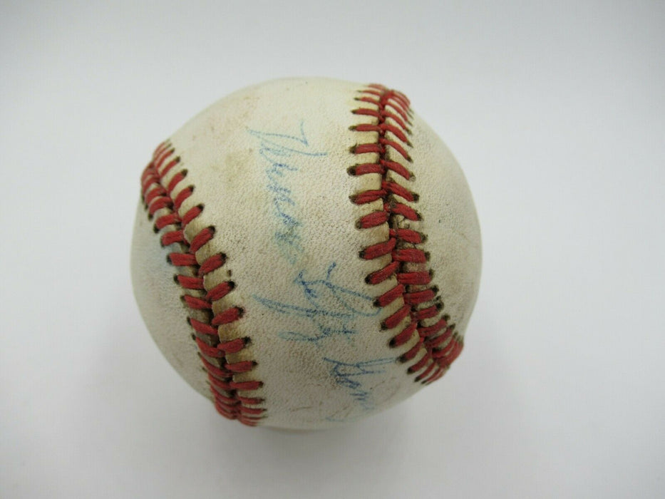 Vernon Lefty Gomez Full Name Signed Autographed Major League Baseball JSA COA
