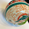1972 Miami Dolphins Super Bowl Champs Team Signed Full Size Authentic Helmet JSA