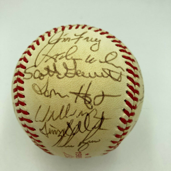 1985 All Star Game Team Signed Baseball With Sandy Koufax & Nolan Ryan JSA COA