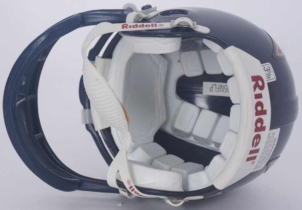 Junior Seau Signed San Diego Chargers Riddell Mini Helmet Beckett COA