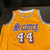 Jerry West Signed Los Angeles Lakers Mr. Clutch Jersey With JSA COA