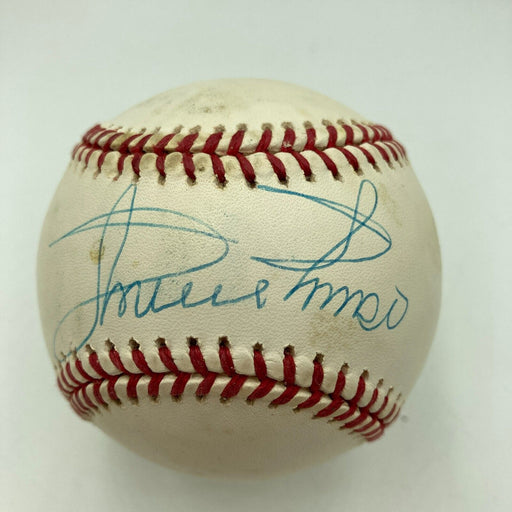 Minnie Minoso Signed Official American League Baseball JSA COA