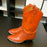 1980 Denver Broncos Team Signed Pair Of Vintage Bronco Cowboy Boots