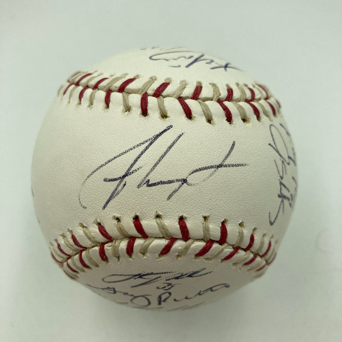 2011 All Star Game Team Signed Baseball With Justin Verlander JSA COA