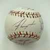 2011 All Star Game Team Signed Baseball With Justin Verlander JSA COA