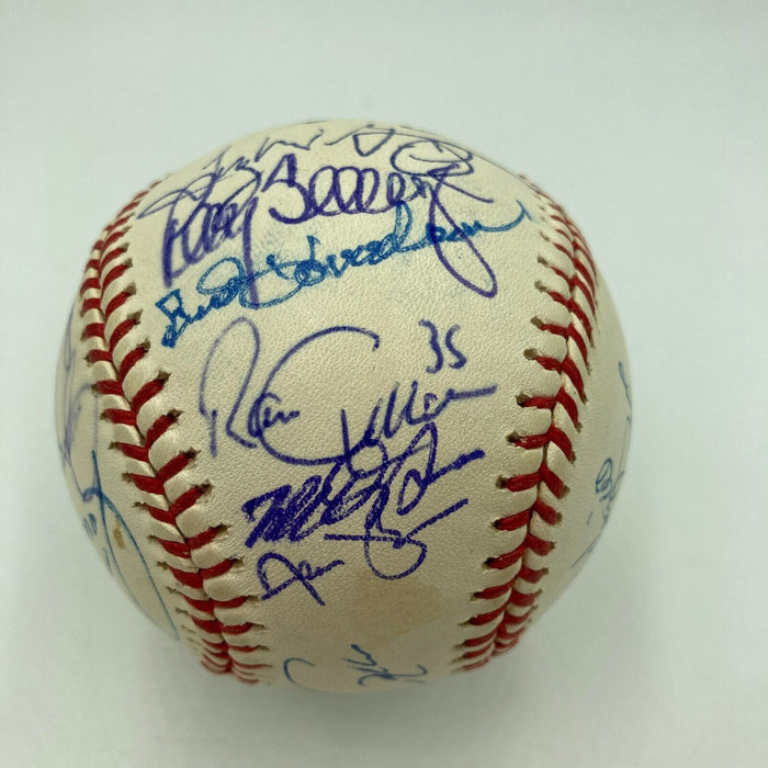 1970's-1980's New York Mets Legends Multi Signed Baseball 25 Sigs Tug Mcgraw