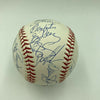 1986 New York Mets World Series Champs Team Signed W.S. Baseball MLB Authentic