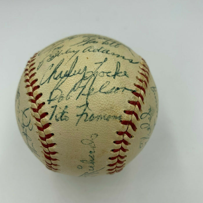 1956 Baltimore Orioles Team Signed American League Baseball With Brooks Robinson