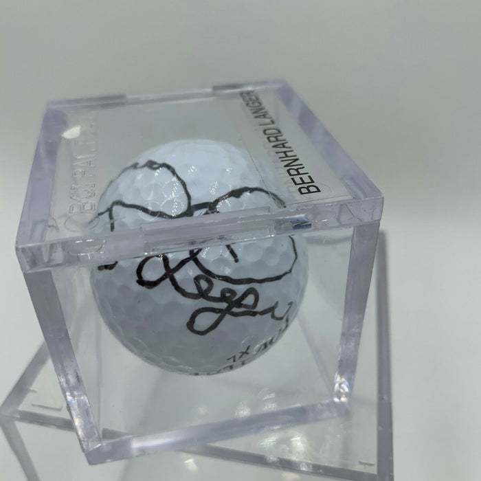 Bernhard Langer Signed Autographed Golf Ball PGA With JSA COA