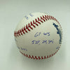 Max Scherzer 2019 World Series Signed Heavily Inscribed STAT Baseball FanaticS