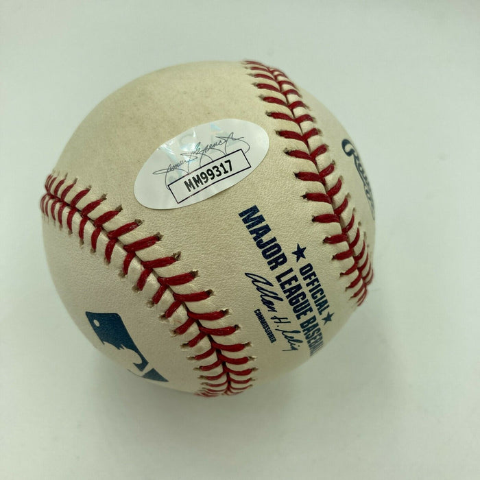 Justin Morneau Signed Official Major League Baseball With JSA COA