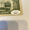 Walter Payton Signed Autographed 1985 $20 Dollar Bill Chicago Bears HOF JSA COA
