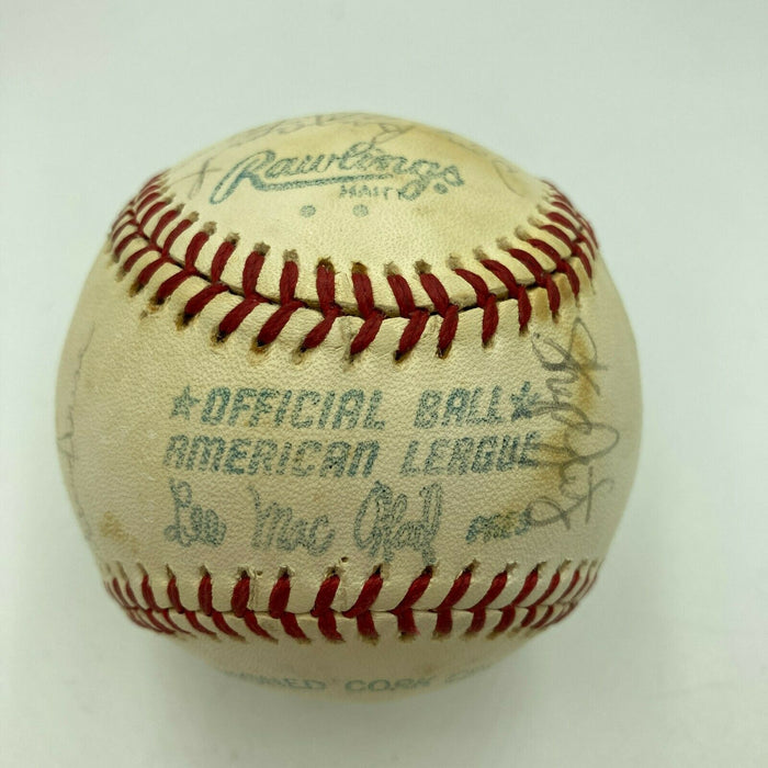 1977 Seattle Mariners Inaugural Season Team Signed American League Baseball JSA