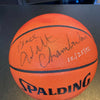 Wilt Chamberlain Dr. J Charles Barkley Philadelphia 76ers Signed Basketball JSA