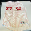 Jose Rijo Signed 1990's Cincinnati Reds Authentic Game Issued Jersey JSA COA