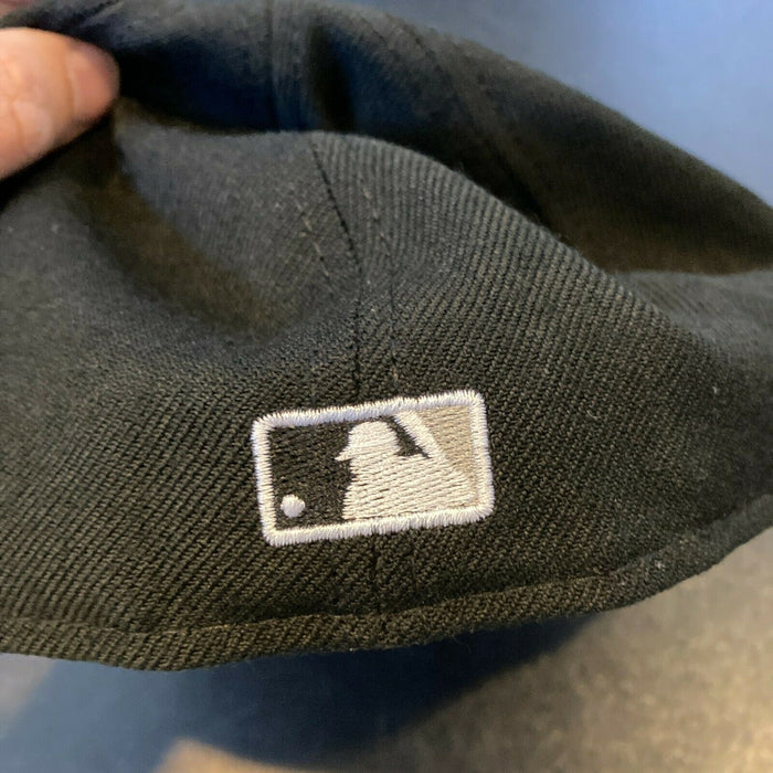 Ozzie Guillen 2005 W.S. Champs Signed Chicago White Sox W.S. Hat Steiner COA