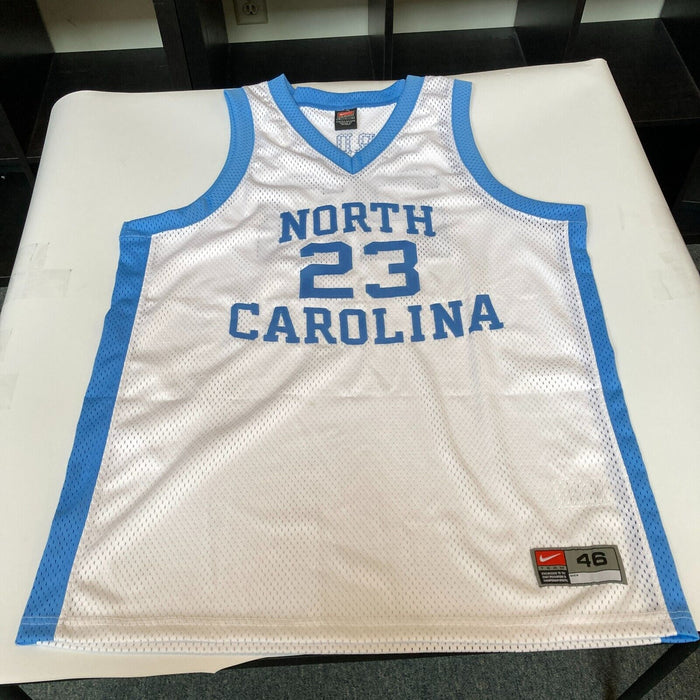 Michael Jordan Signed Authentic Nike North Carolina Tar Heels Jersey UDA & JSA