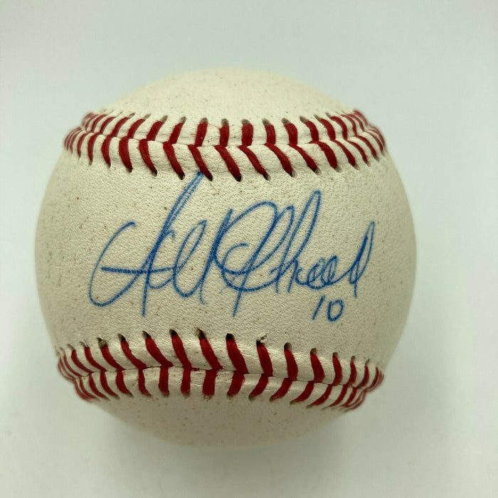 Andrew McCutchen Signed Autographed Official League Baseball With Game Ticket