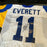 Jim Everett Signed 1980's Authentic Game Issued Los Angeles Rams Jersey JSA COA