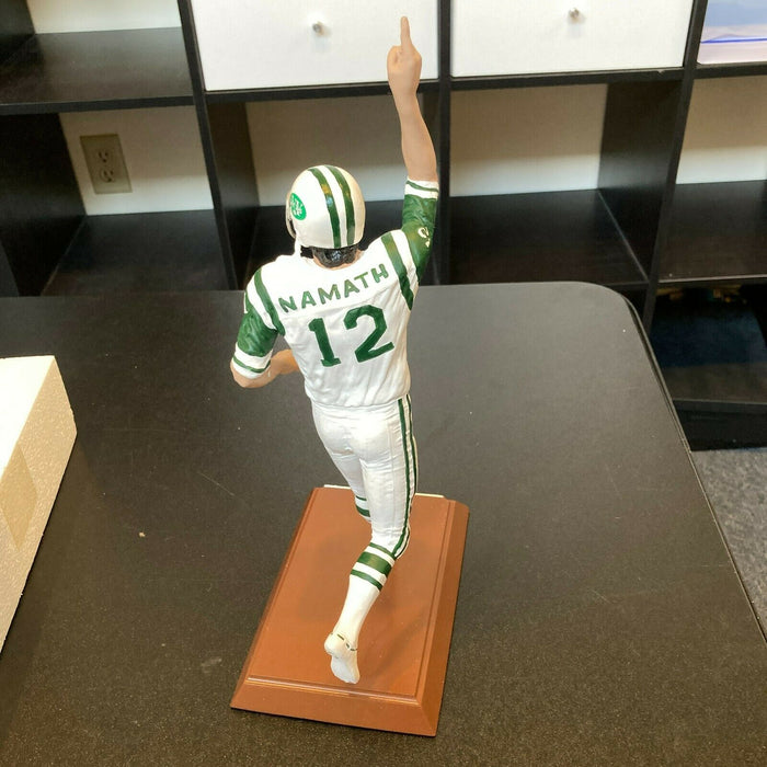 Joe Namath Signed Autographed Salvino Statue Action Figure With Box & COA