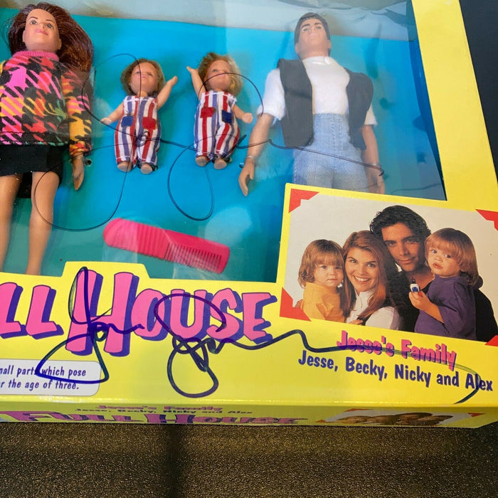 John Stamos 3x Signed Full House Action Figure Dolls JSA COA