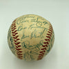 1960 Chicago White Sox Team Signed Autographed Baseball With Nellie Fox