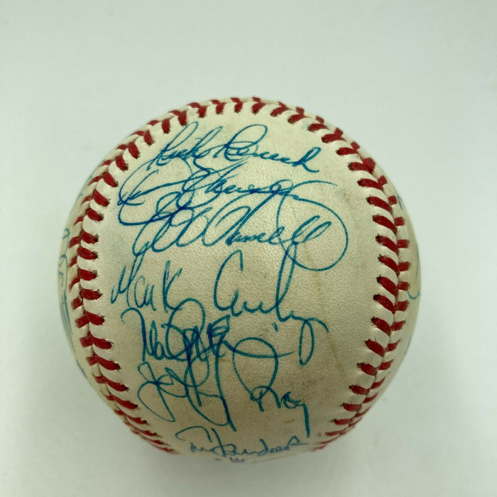 1988 All Star Game Signed Baseball Kirby Puckett Cal Ripken Jr George Brett JSA