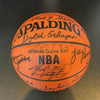 Wilt Chamberlain Bill Russell NBA Legends Signed 30th Anniversary Basketball JSA