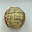 1950 Chicago White Sox Team Signed American League Baseball With Nellie Fox