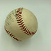 Beautiful Ty Cobb Signed Baseball One Of The Last He Ever Signed JSA COA
