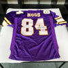 Randy Moss Signed Authentic Wilson Minnesota Vikings Game Model Jersey JSA COA