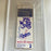 Peter O'Malley Signed 1978 World Series Ticket Dodgers Owner PSA DNA