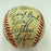 Hall Of Fame Multi Signed Cracker Jack Old Timers Game Baseball Beckett COA