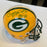 Paul Hornung HOF  1986 Signed Green Bay Packers Mini Helmet JSA COA