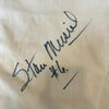 Beautiful Stan Musial #6 Signed Authentic St. Louis Cardinals Jersey JSA COA