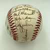 Stunning 1972 Oakland A's Athletics World Series Champs Team Signed Baseball JSA