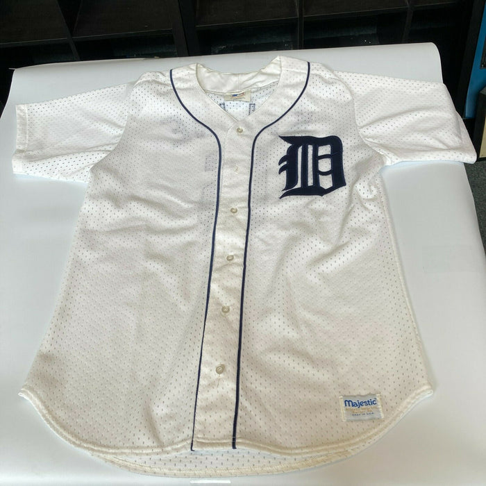 Al Kaline Signed Vintage Authentic Majestic Detroit Tigers Jersey JSA —  Showpieces Sports