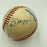 Joe Dimaggio Hall Of Fame Legends Multi Signed American League Baseball JSA COA