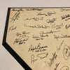 Hall Of Fame Legends Signed Home Plate 27 Sigs With Stan Musial MLB Holograms