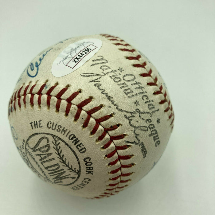 1965 St. Louis Cardinals Team Signed National League Baseball Bob Gibson JSA COA