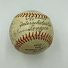 Joe Dimaggio & Tony Lazzeri San Francisco Seals Signed 1940 Baseball JSA COA