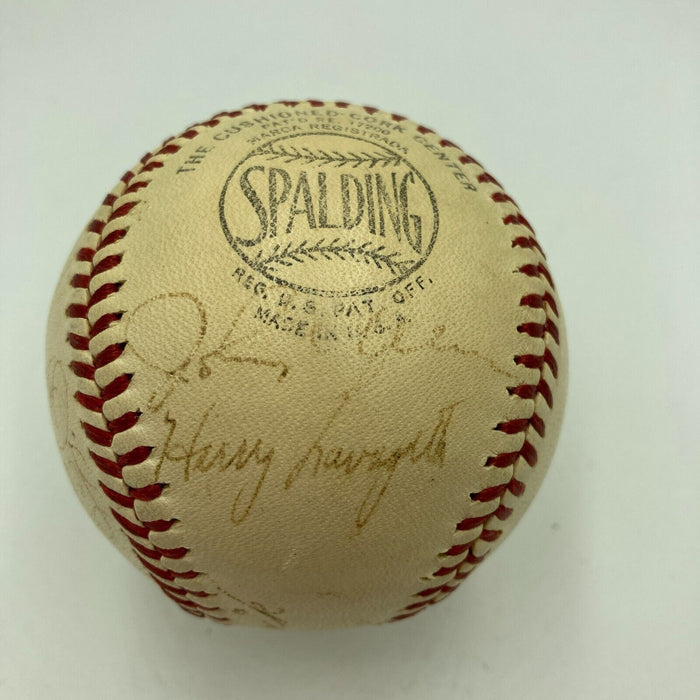 1941 Brooklyn Dodgers National League Champs Team Signed Baseball JSA COA