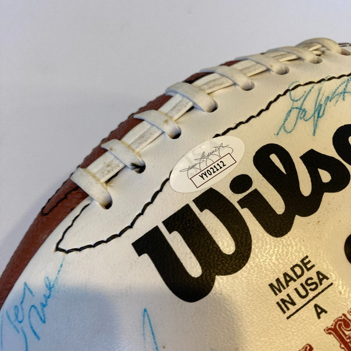 1998 San Francisco 49ers Team Signed Wilson Football JSA COA