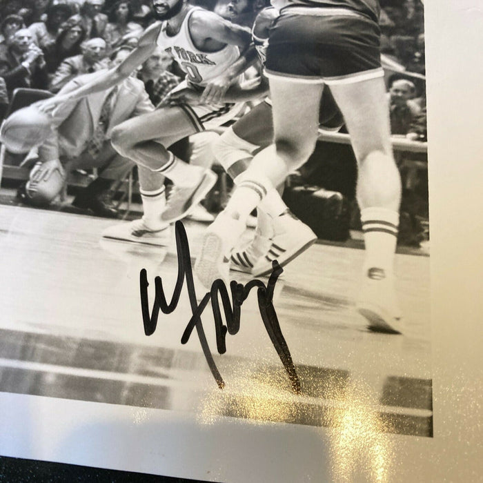 Walt Frazier New York Knicks Signed Autographed Photo