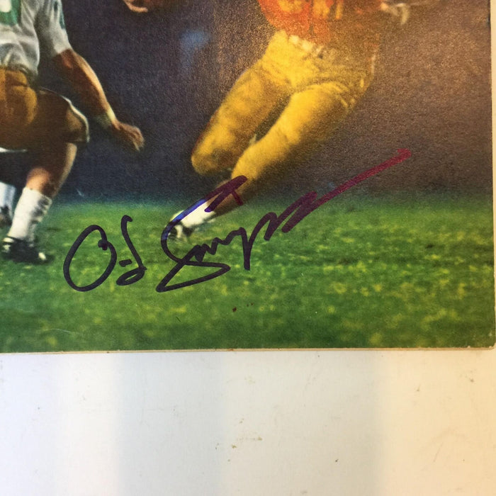 OJ Simpson Signed Autographed 1968 Sports Illustrated Magazine With JSA COA